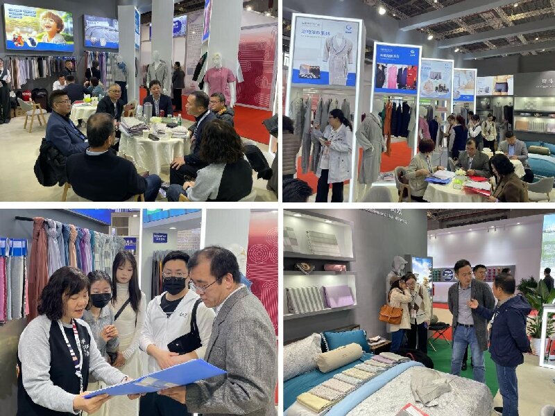 凯时AG集团所属凯时AG恒新纺织公司亮相2025中国纺联春季联展